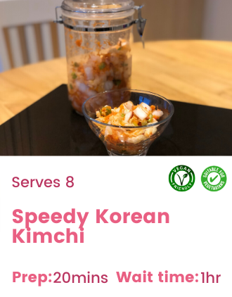 Speedy Korean Kimchi