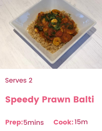 Speedy Prawn Balti