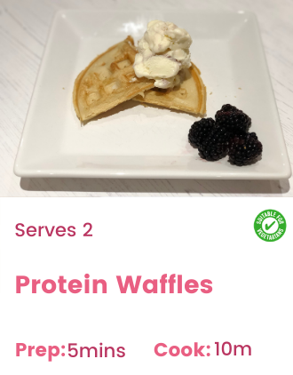 Protein Waffles